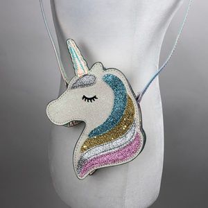 Mini Holographic Unicorn Purse